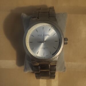 Miykon Men's Silver Colored Water Resistant Watch